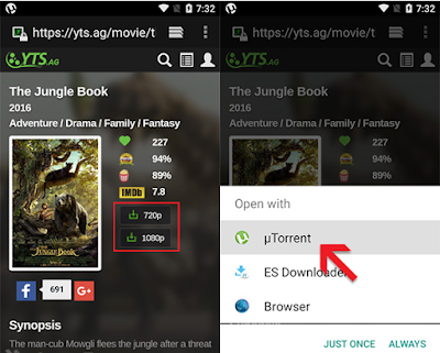 how to download torrent in android
