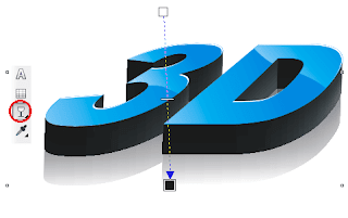 Cara Membuat Desain Tulisan 3D Keren di CorelDRAW x4