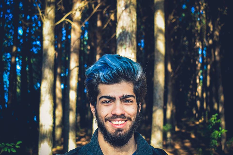 Silver Blue Hair Male Instagram - wide 4