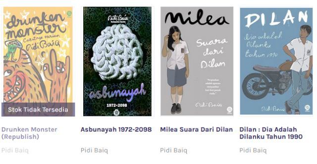 Ebook Pidi Baiq