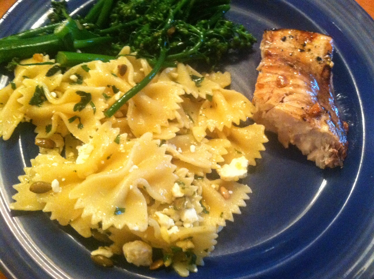 Grilled Swordfish with Garlic Soy Marinade