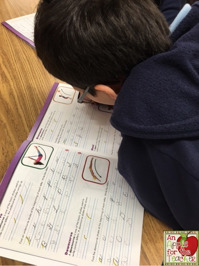 An Apple For The Teacher: Teaching Cursive