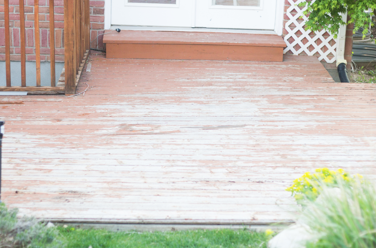 do it yourself divas DIY Deck Restore Make An Old Deck Look New Again