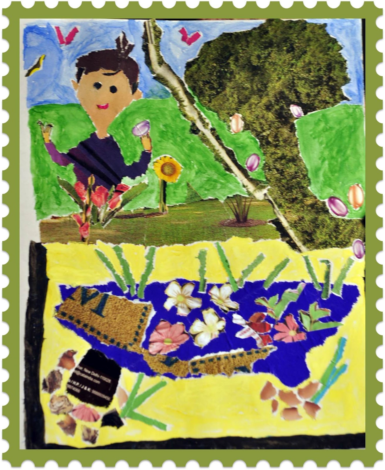 sabita's world: Paper Magic - Collage