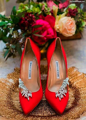 Zapatos de Novia Rojos Zapatos de Novia Rojos