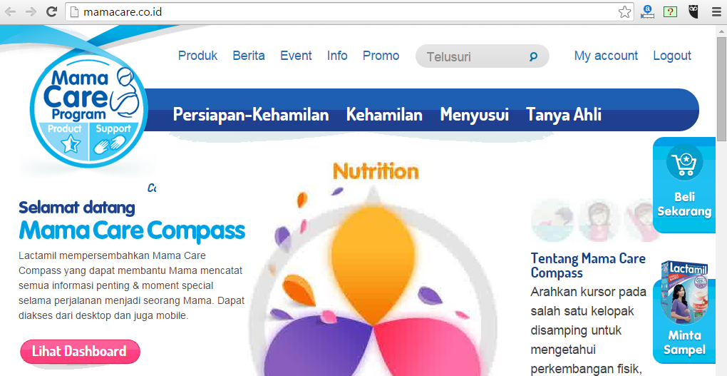 Diyanika Journal: Cara Mendapatkan Sample Gratis Susu Lactamil
