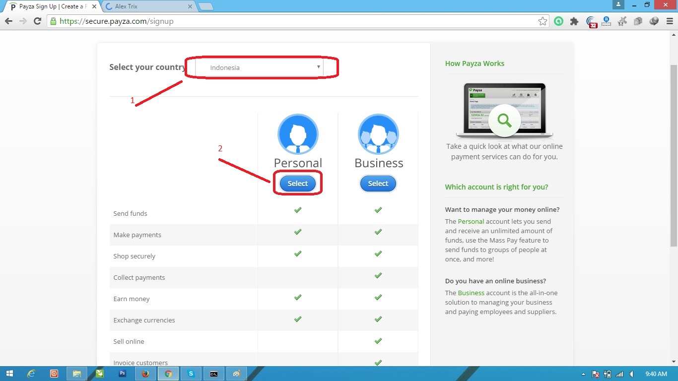 Cara deposit dengan paypal