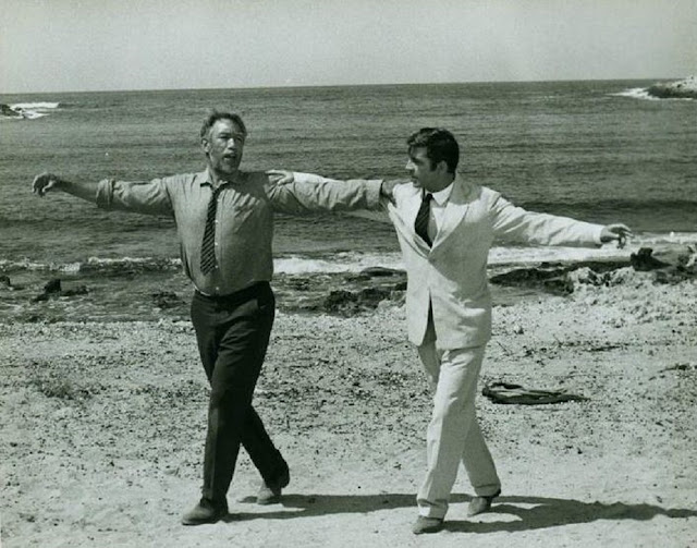 Anthony Quinn, Alan Bates "Zorba the Greek" Anthony Quinn, Alan Bates "Zorba the Greek"