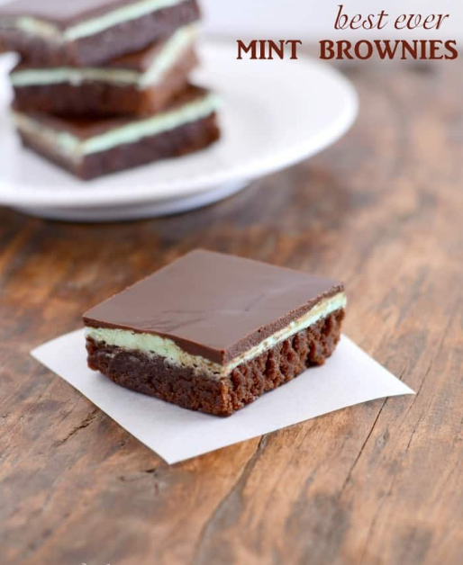 Mint Brownies New Dessert Recipes Hensley