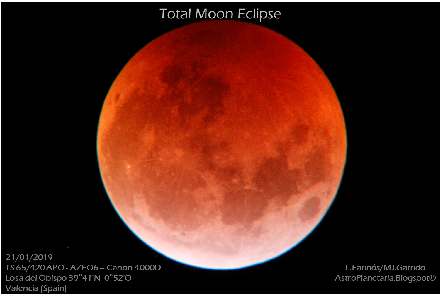 Eclipse Total de Luna🌑