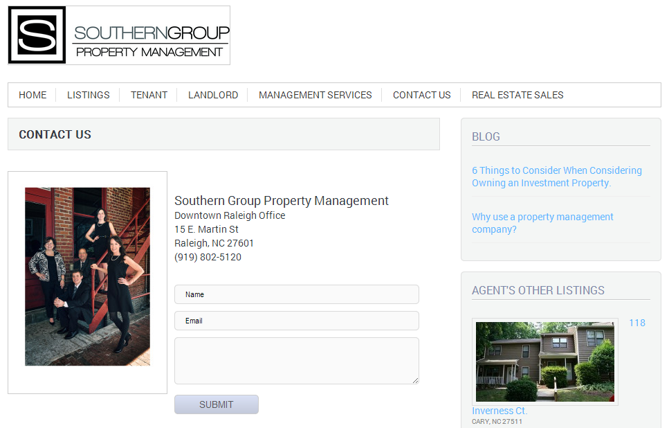 Downtown Raleigh Real Estate Property Management