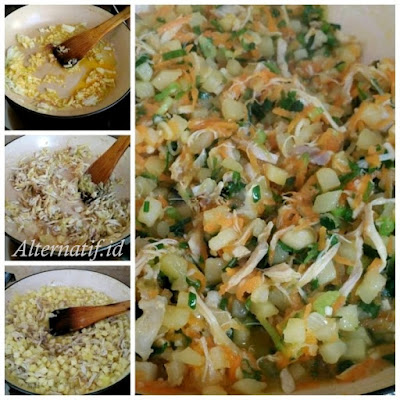 Membuat Isian Pastel Resep Kue Pastel Basah Kulit Renyah Istimewa