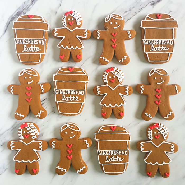 Gingerbread Lattes (Cookies) for all! 