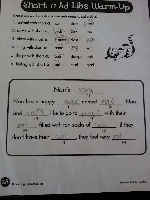 Mad Libs gone wrong