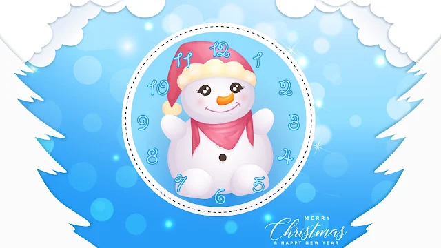 Adorable Snowman Christmas