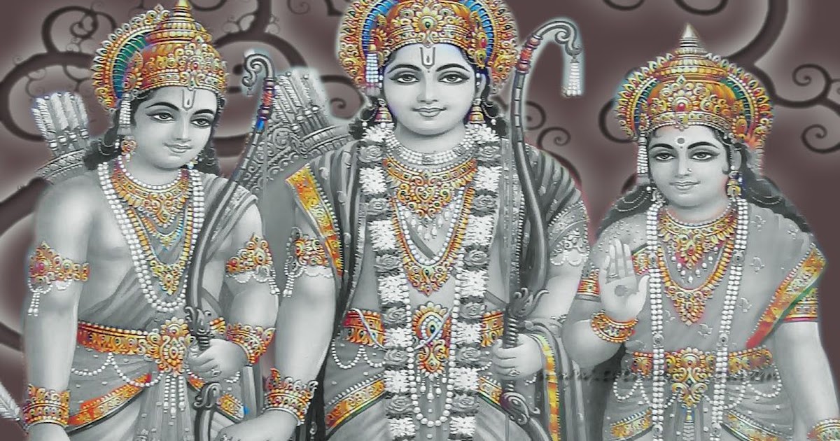 Festival Chaska: Hindu God HD Wallpaper - Shree Ram, Sita and Hanuman