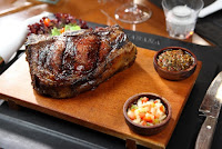 Enorme bife de La Cabaña Enorme bife de La Cabaña