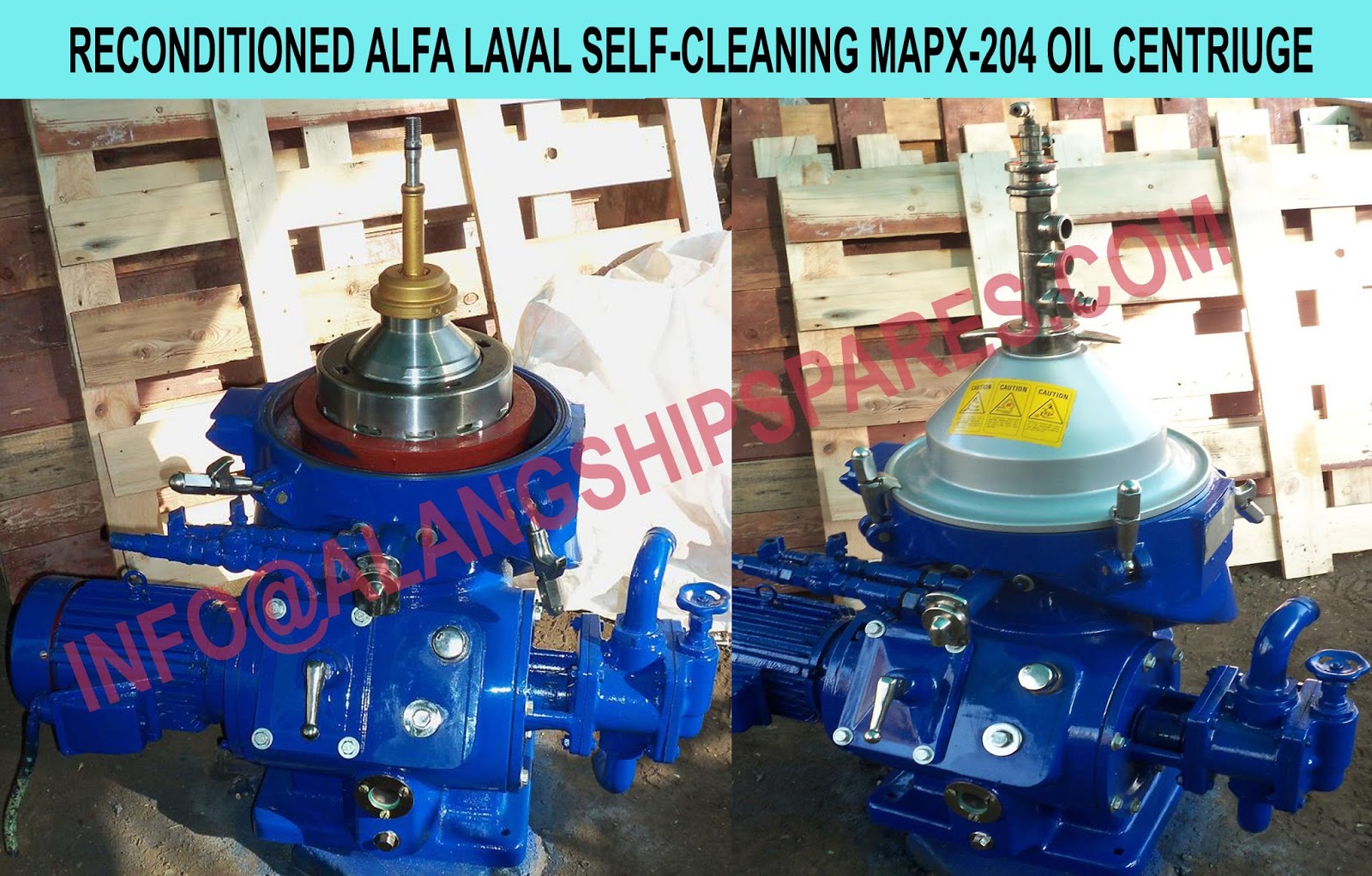 OIL PURIFIER ALFA-LAVAL MOPX 209. OIL PURIFIER ALFA-LAVAL MOPX 210. OIL PURIFIER ALFA-LAVAL MOPX 309. OIL PURIFIER ALFA-LAVAL MOPX 310