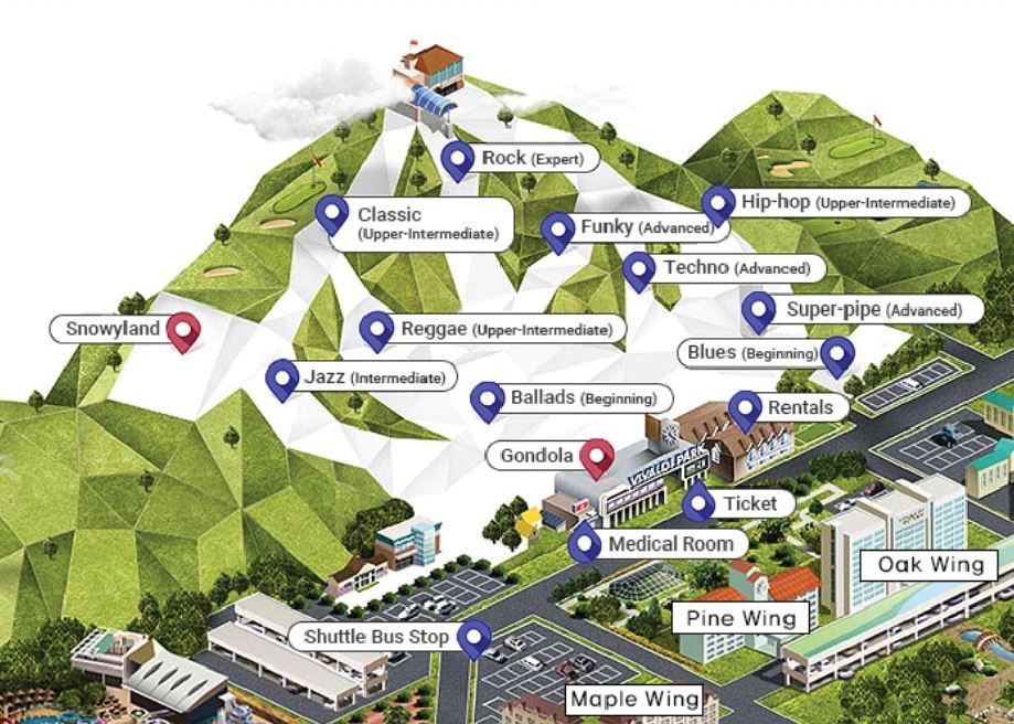 Enjoy Ski In Korea 2018 Snowy land opening ! Visit Vivaldi park and