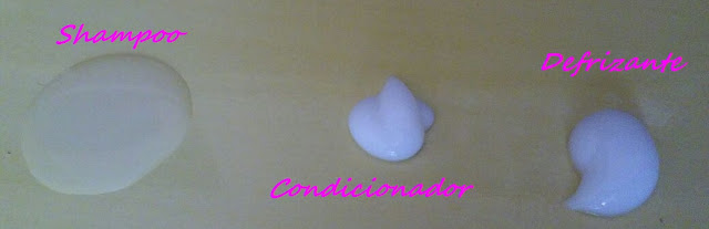 Shampoo, Condicionador e Defrizante da linha Mandioca Plus da Kelma Shampoo, Condicionador e Defrizante da linha Mandioca Plus da Kelma