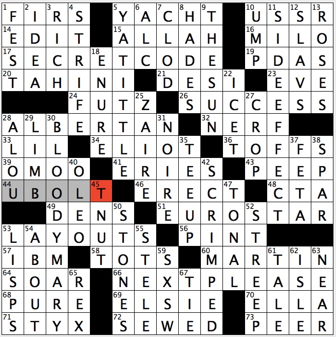 NYT Crossword Answer 05 October: Check Answers And Explanations - SCP  Magazine