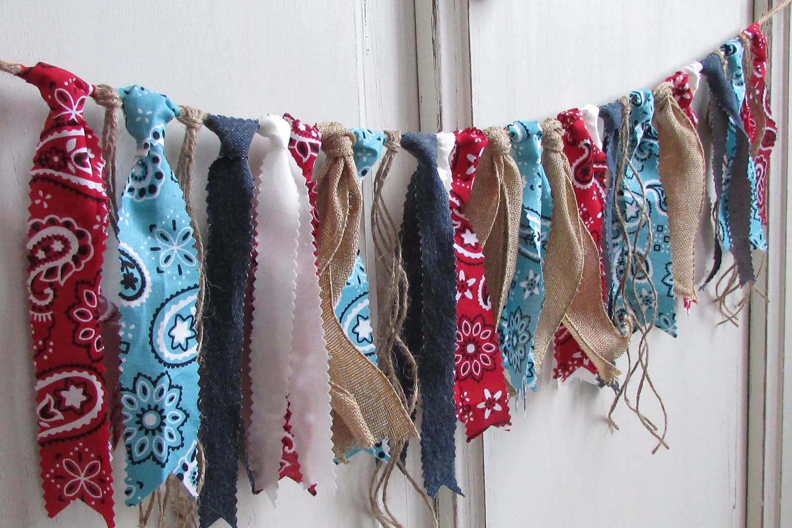 Samantha's Sweets and Sam's Sweet Art Rag Tie Garlands for Every Party