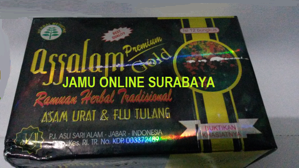 Assalam Premium Gold Original jual jamu assalam premium gold di surabaya