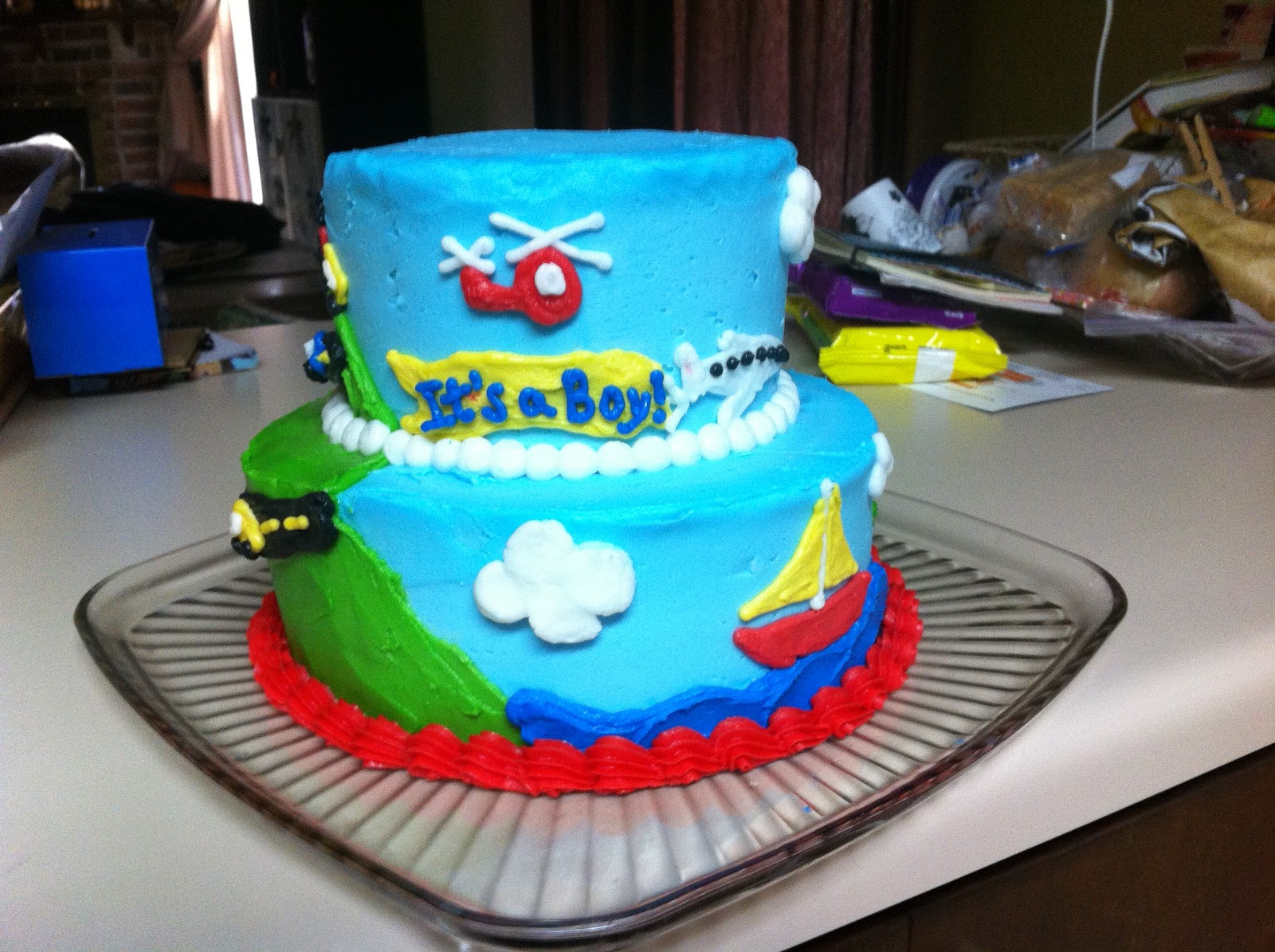 Sarah Jones Cakes! Transportation Cake