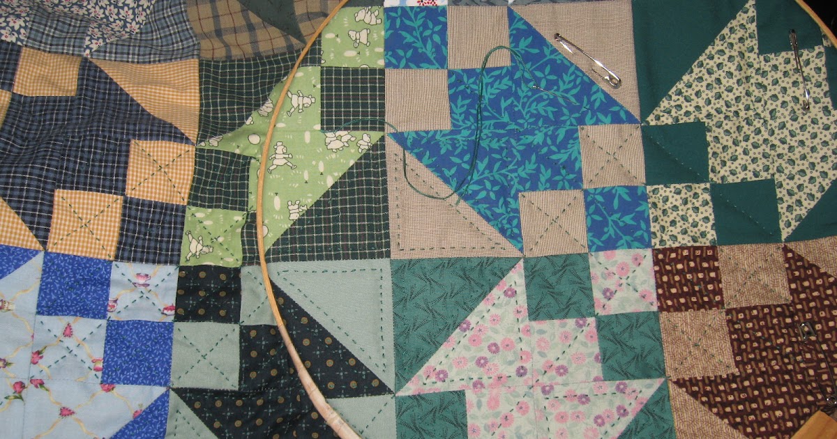 joy for grace Hand Quilting with Embroidery Floss