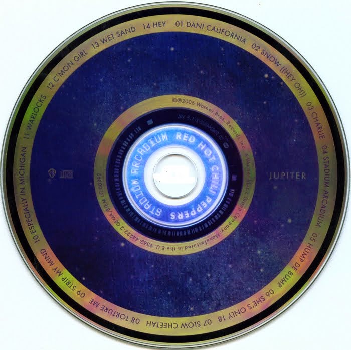 Red Hot Chili Peppers Brasil Encarte