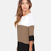 Color Block Joint Women's Day Dress