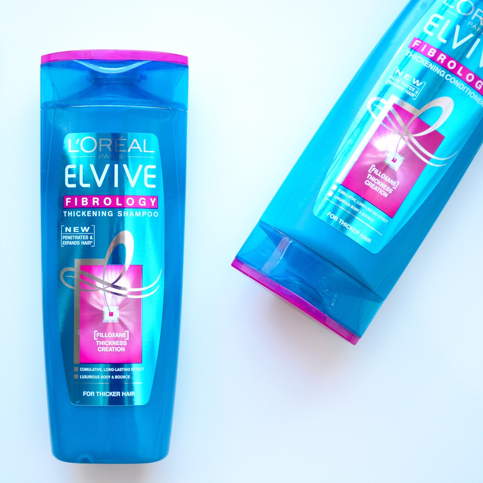 The Best Shampoo & Conditioner For Thicker Hair L'Oreal Fibrology Miss Sunshine and Sparkle
