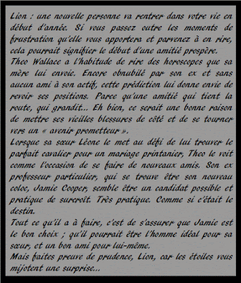 L'horoscope amoureux loves Aries Anyta Sunday