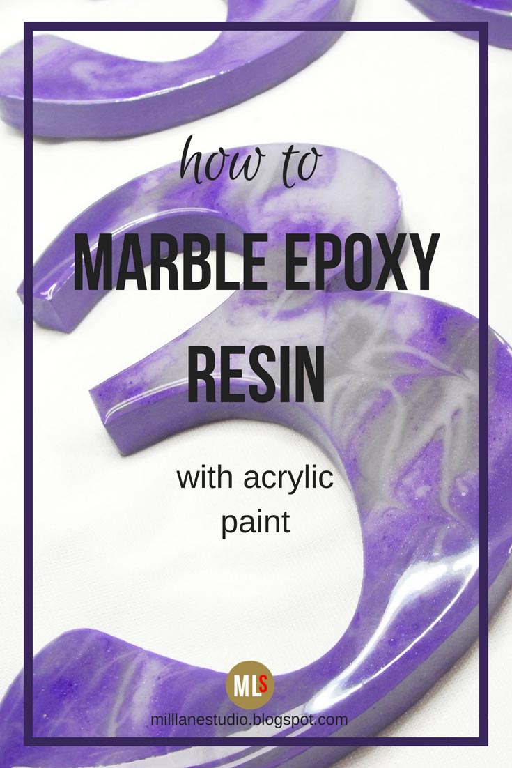 Marbleous Resin How to Create a Faux Marble Finish Mill Lane Studio
