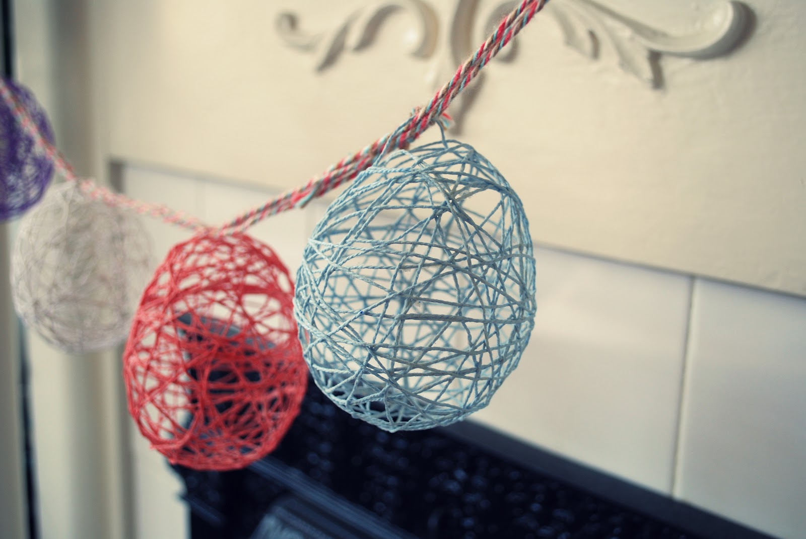 Crafternoon Delight DIY Spring Easter Egg Garland