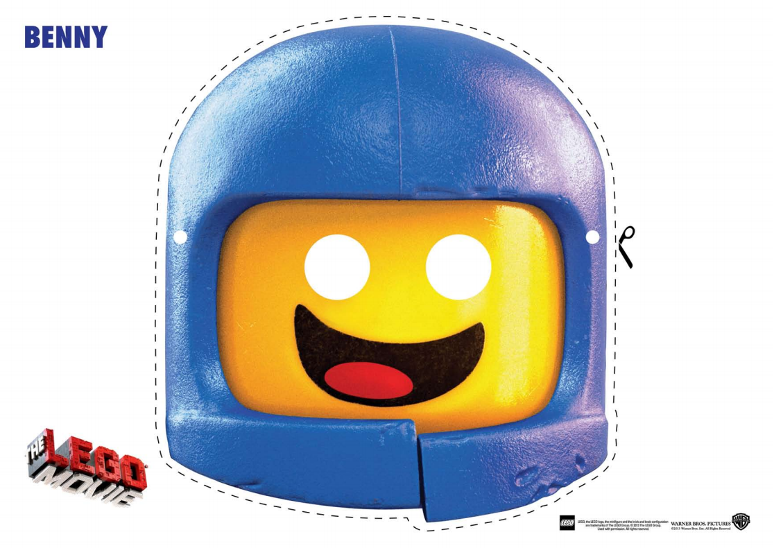 lego movie free printable masks  oh my fiesta in english