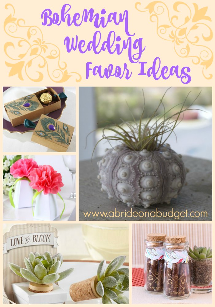 Bohemian Wedding Favor Ideas A Bride On Budget Bohemian Wedding Favor Ideas