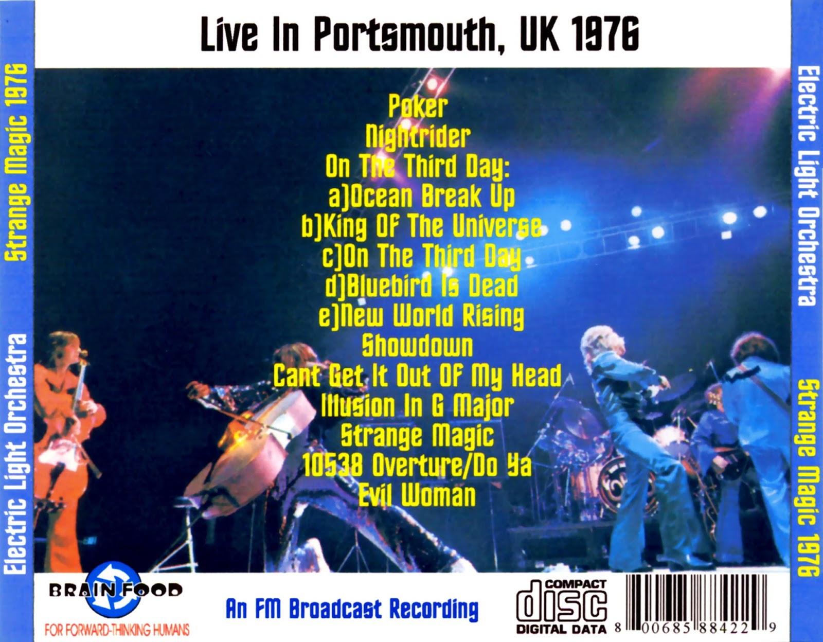 High Quality Bootlegs Electric Light Orchestra Strange Magic 1976