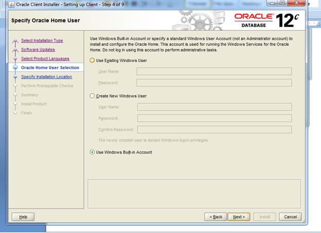 Oracle database client installation guide for microsoft windows