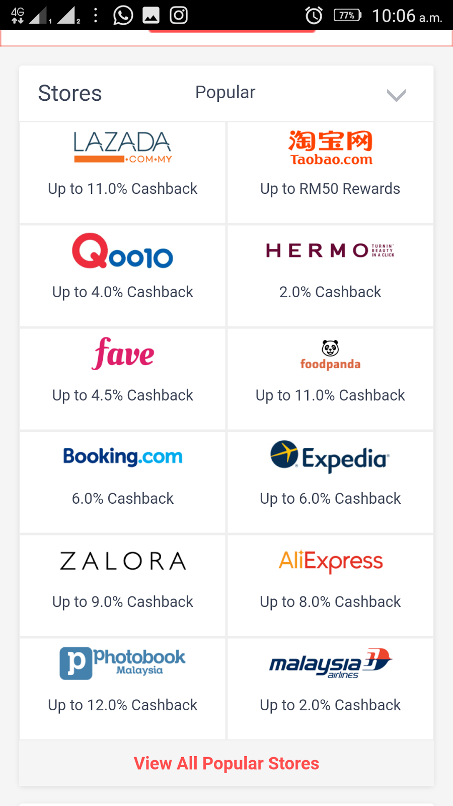 SHOPBACK MALAYSIA Shopping Online Dan Dapat Pulangan Cash, Sangat