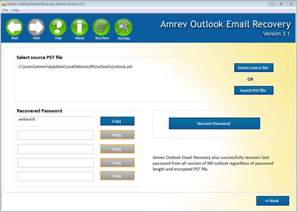 Microsoft Outlook Problems: How to recover forgotten Outlook password?