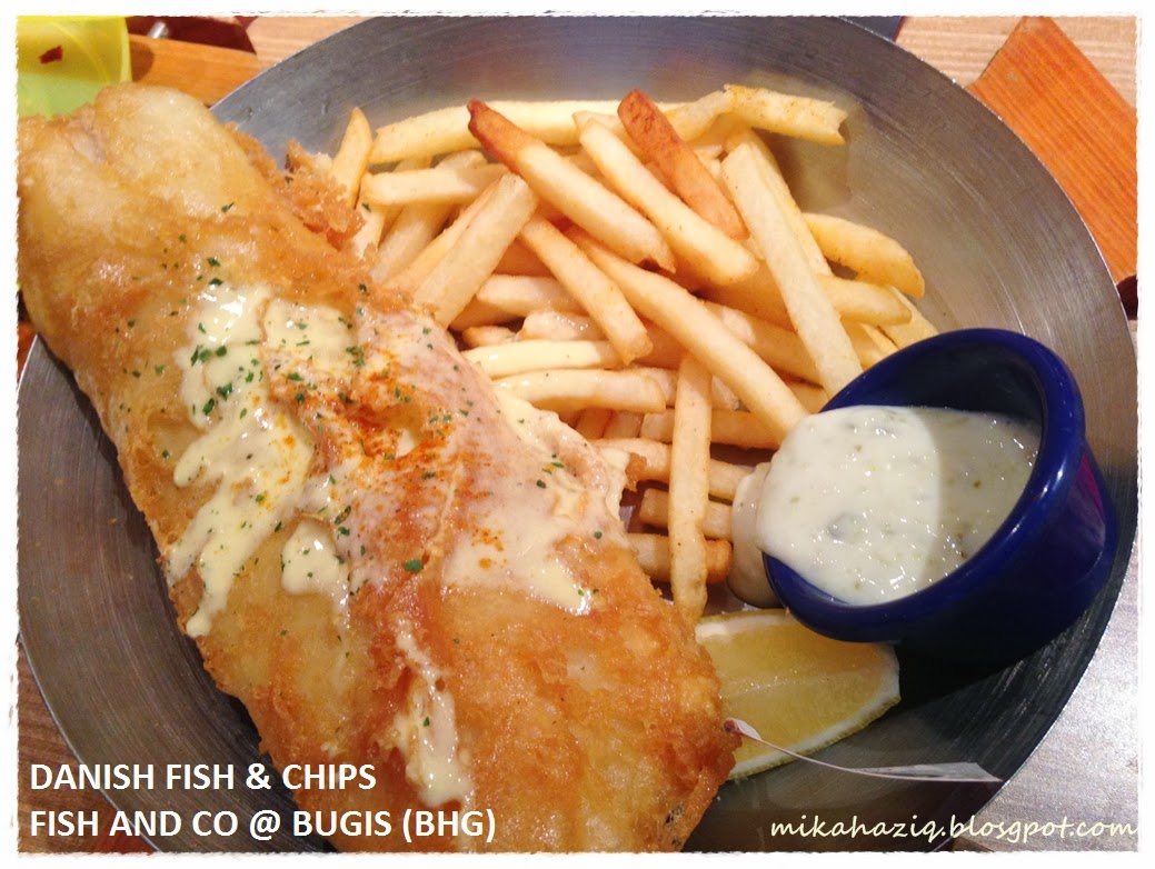 mikahaziq: Halal Food Singapore : Fish and Co Restaurant @ Bugis (BHG)