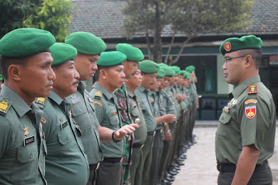 DANDIM SRAGEN APELKAN ANGGOTA DI HARI PERTAMA 2018