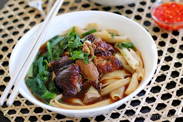 Duck Noodle Soup Recipe - Chinese Noodle Soup with Duck