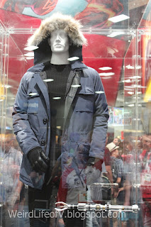 San Diego Comic-Con 2015 - Exhibition Floor Captain Cold costume display