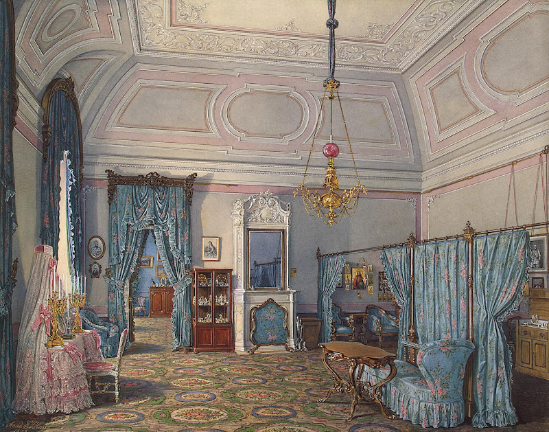 Interiors of the Winter Palace. The Fifth Reserved Apartment. The