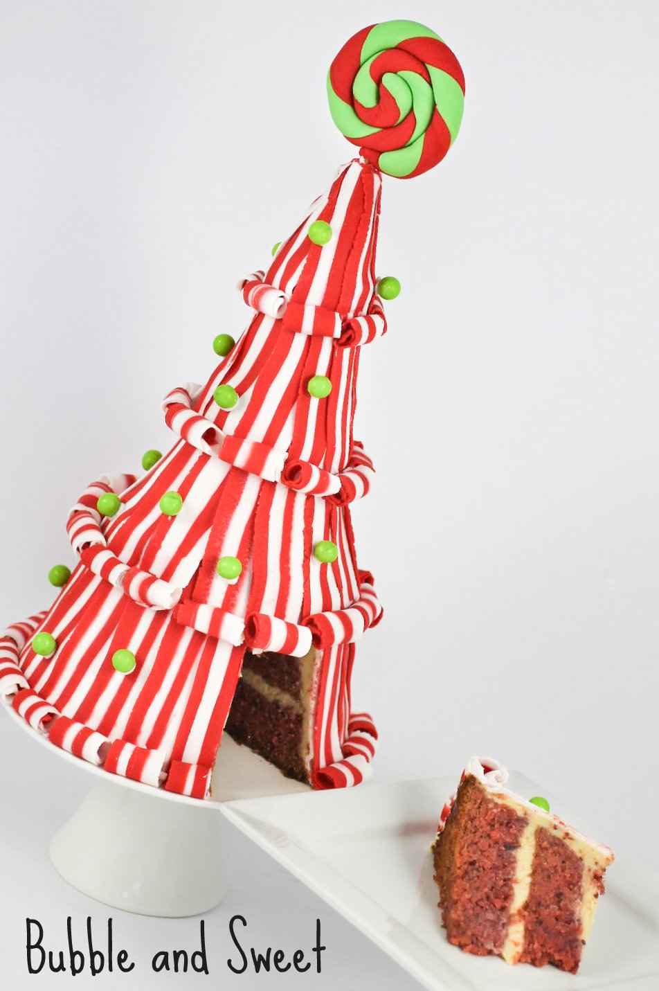 3d Christmas Tree Cake