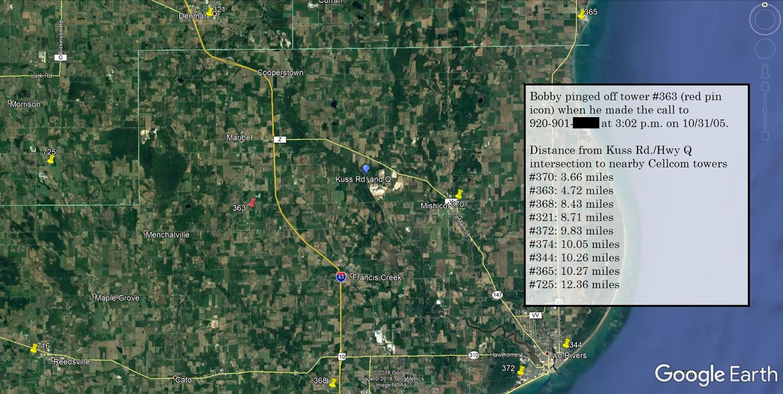 the deer that bobby dassey claimed was road kill on 11 3 and which he tagged on the morning of 11 4 was killed on hwy 147 near jambo creek road at 7 30 pm the deer that bobby dassey claimed was road kill on 11 3 and which he tagged on the morning of 11 4 was killed on hwy 147 near jambo creek road at 7 30 pm