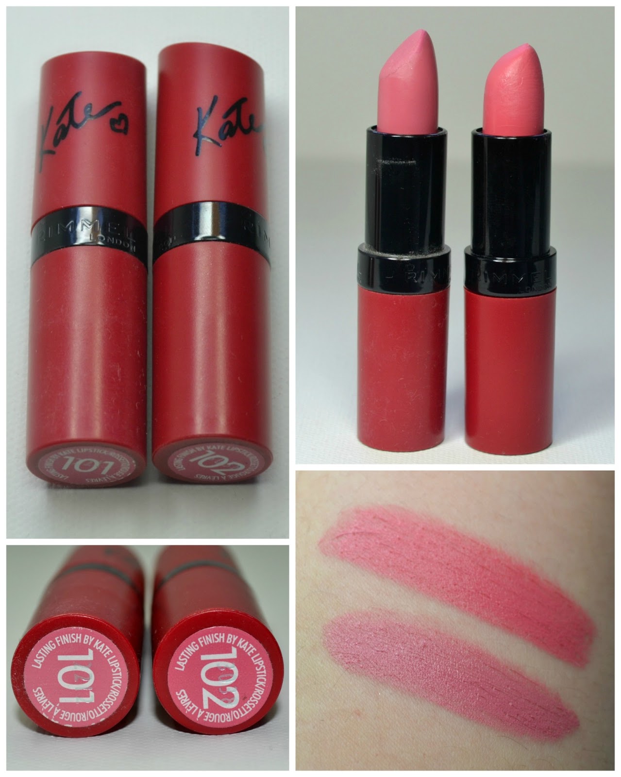 CarolinaCupcake Makeup My Rimmel London Lipstick Collection! (Review