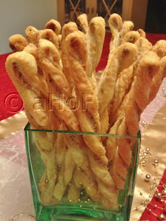 Cheese Twists, recipe, puff pastry, Parmesan cheese